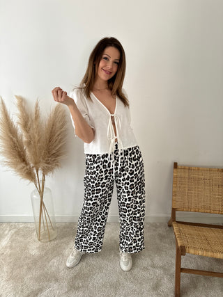 Leopard pants