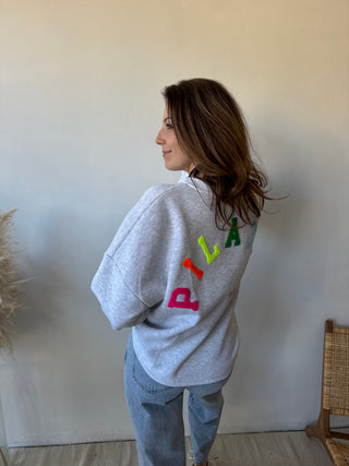 Pilates grey sweater