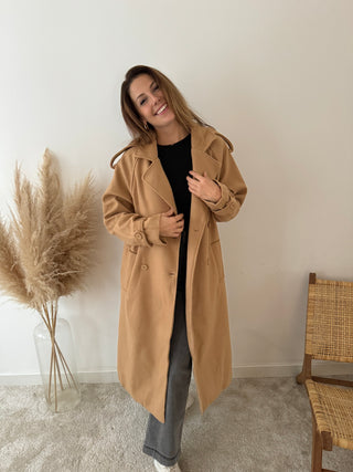 Camel classic coat