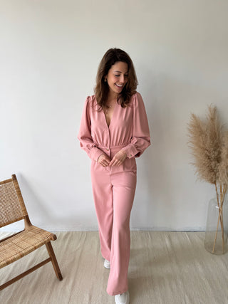 Pink classy jumpsuit
