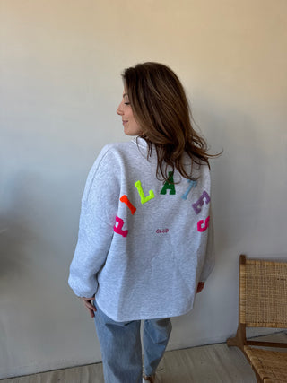 Pilates grey sweater