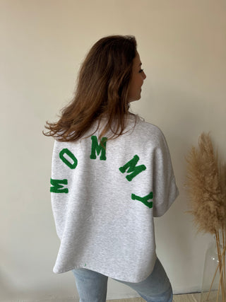 Green mommy sweater
