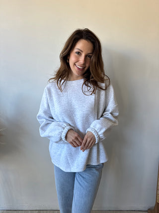 Pilates grey sweater