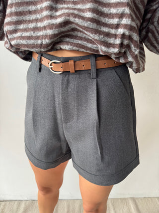 Grey belt short