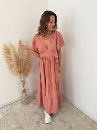 Dreamy old pink dress