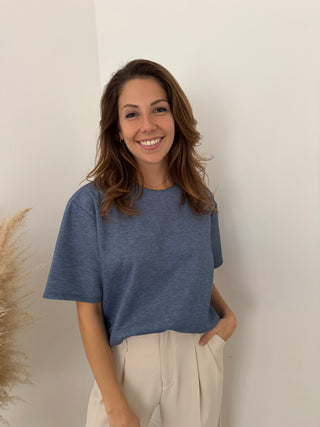 Super soft blue jeans t-shirt