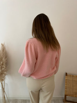 Softest pink knit