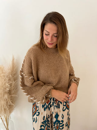 Favorite Lily camel knit