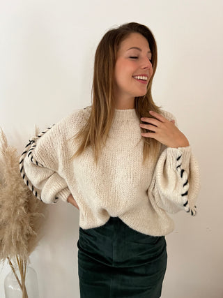 Favorite white Lily knit