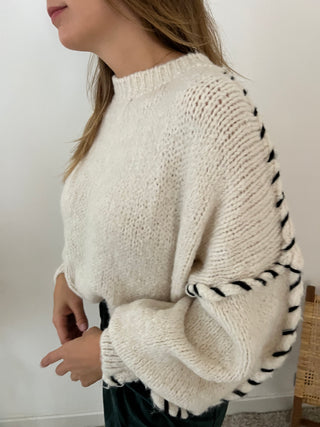 Favorite white Lily knit