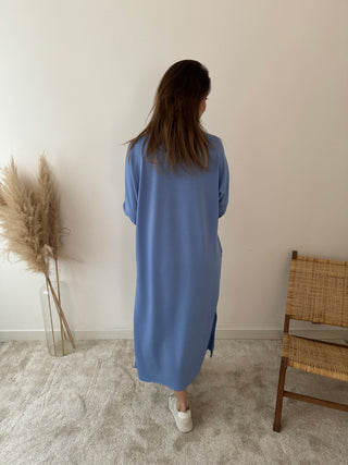 Favorite blue flowy maxi dress