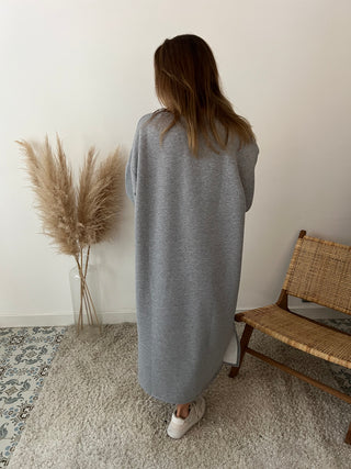 Grey Sophia sweater dress