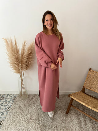 Pink Sophia sweater dress