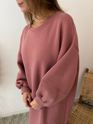 Pink Sophia sweater dress