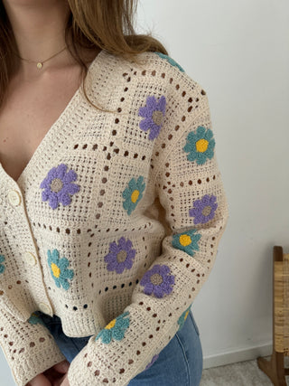 Justine's favorite crochet crop top