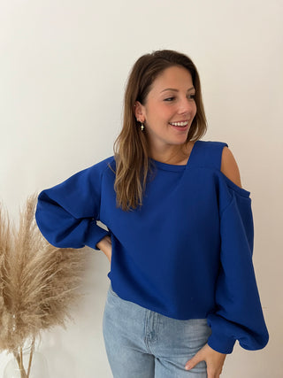 Favorite cobalt Olivia sweater