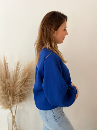 Favorite cobalt Olivia sweater