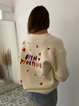 Open your mind cardigan