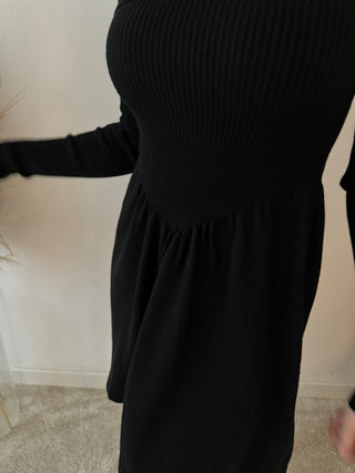Cute black off shoulder dress