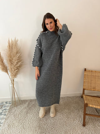 Grey Lily maxi sweater dress