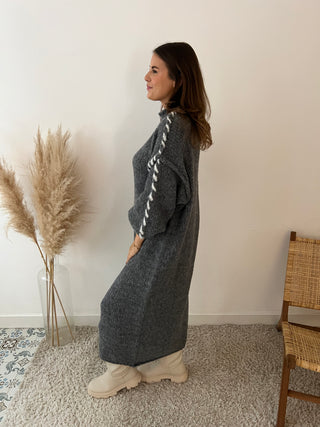 Grey Lily maxi sweater dress