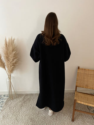 Black Sophia sweater dress