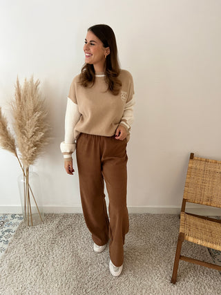 Camel corduroy pants