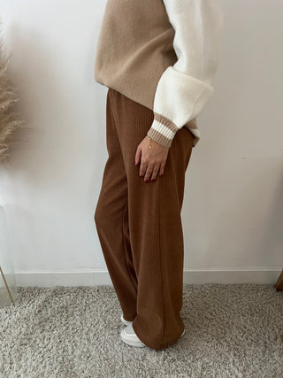 Camel corduroy pants