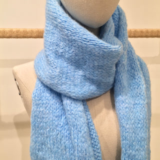 Soft blue scarf