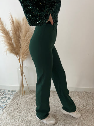Green classy pants